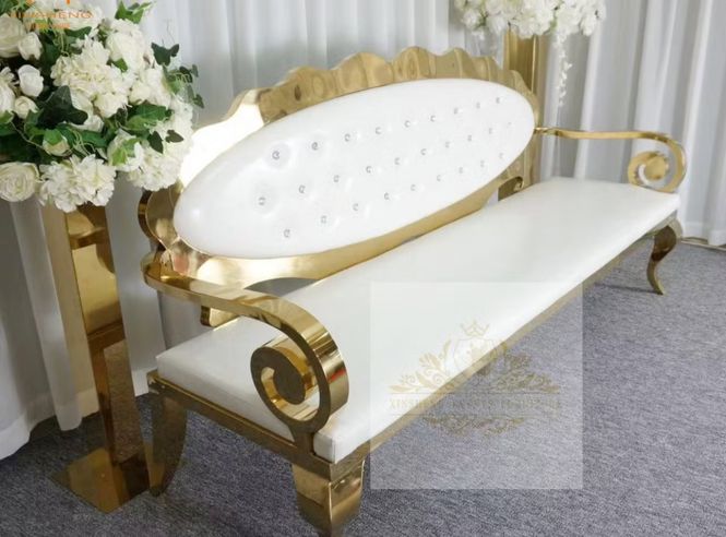 Hovedbilde Gull sofa sett